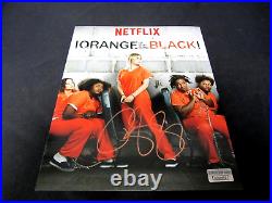 ORANGE IS THE NEW BLACK SIGNED 8x10 PHOTO TAYLOR SCHILLING AUTOGRAPH AD COA