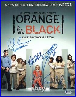 Orange Is The New Black Autographed Signed 11x14 Photo Authentic Beckett BAS COA