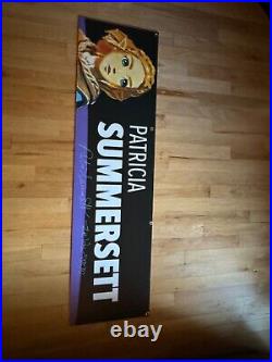 Patricia Summersett Autographed Banner from Denver FanExpo