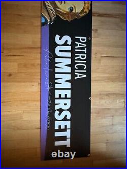 Patricia Summersett Autographed Banner from Denver FanExpo