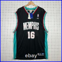 Pau Gasol Memphis Grizzlies NWT Jersey Size XL NBA Signed Autographed #16 Black