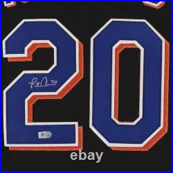 Pete Alonso New York Mets Autographed Black Nike Authentic Jersey