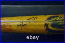 Polo Grounds Bat With 11 Autographs Mays, Irvin, Durocher, Terry, Wilhelm +++