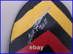 Powell Peralta Steve Steadham 2011 skateboard Autographed New condition