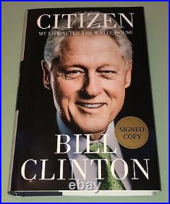 President Bill Clinton Signed Citizen Hard Cover Book JSA COA #42