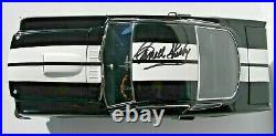 RARE Carroll Shelby AUTOGRAPHED Exact Detail 1966 Shelby Black GT350 1/18 Scale