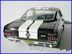 RARE Carroll Shelby AUTOGRAPHED Exact Detail 1966 Shelby Black GT350 1/18 Scale