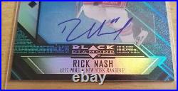 Rick Nash 2014-15 Black Diamond Saphire Auto D D 1/1 Just Retired Jersey CBJ