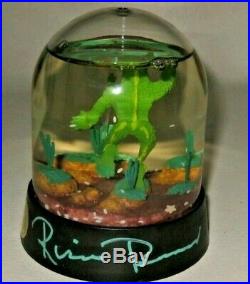 Ricou Browning Autographed Creature from the Black Lagoon Snow Globe MIB LIMITED