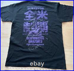 Rina Yamashita Autograph Signed 2023 GCW Ultraviolet DeathMatch Amazones T-Shirt