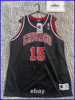 Ron Artest Auto Autographed Chicago Bulls Black Jersey Fleer COA #'d /200 NWT