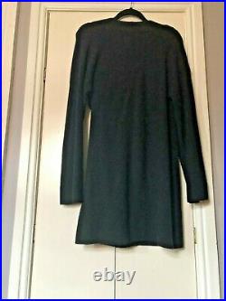 Rosie For Autograph Marks And Spencers Cashmere Black Dressing Gown £199 UK 12