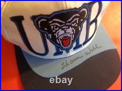 SHAWN WALSH-Autographed-Univ. Of Maine cap(Authenticated)New withcase & hockey card