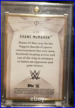 Shane McMahon 2019 Topps WWE Transcendent Collection Autograph Auto Black /5
