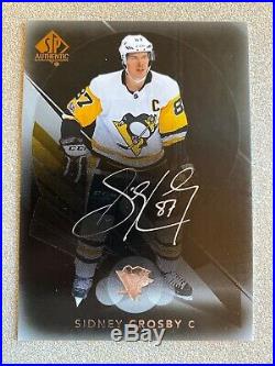 Sidney Crosby SP Authentic Autograph Black Silver Easter Egg Auto SSP Very Rare