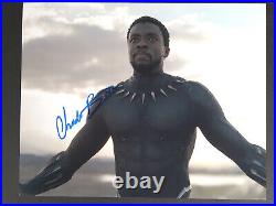 Signed Photo Chadwick Boseman Black Panther Autograph with COA