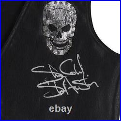 Stone Cold Steve Austin WWE Autographed Black and Grey OMR Replica Vest