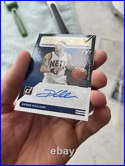 TRUE 1/1 BLACK FINITE One Of One Deron Williams Nets Jazz