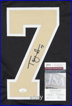 Taysom Hill Authentic Signed Black Jersey Autographed JSA COA