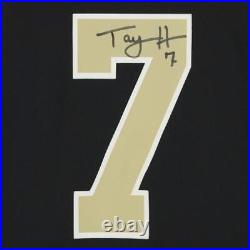 Taysom Hill New Orleans Saints Autographed Nike Black Game Jersey