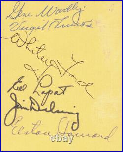 The New York Yankees Autograph With Co-signers