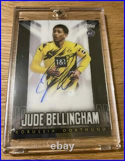 Topps Chrome BVB Transcendent 2020/21 Jude Bellingham Black Autograph 06/15