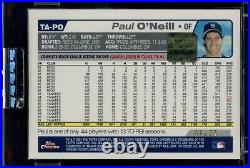 Topps Retired Autograph Paul O'Neill #TA-PO Black Refractor 6/25