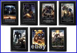 Transformers Excellent Gift Idea Printed A3 Poster Signed Picture for Movie Fans