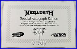 Tyler Reddick 2019 Megadeth / Gimmie Radio SIGNED Mustaine 1/24 Nascar Diecast