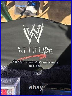 WWE Intercontinental Champion REPLICA TITLE BELT Autographed DREW MCINTYRE