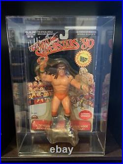 WWF Wrestling LJN 89 Black Card Ultimate Warrior AUTOGRAPHED Figure MOC RARE