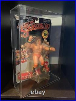 WWF Wrestling LJN 89 Black Card Ultimate Warrior AUTOGRAPHED Figure MOC RARE