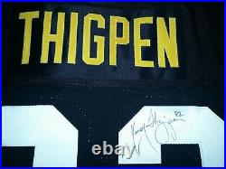 Yancey Thigpen Steelers Signed Autographed Authentic Starter Football Jersey Nwt